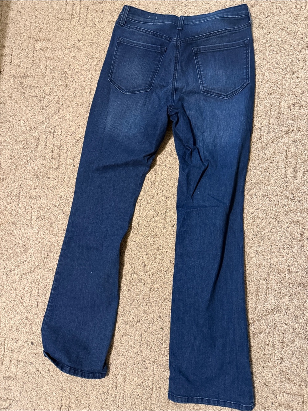 Style & Co. Dark Blue Flare Jeans - Picture 3 of 3